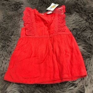 BOB | Girl's Lace Dress | Coral | Size 2T